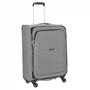 Travelite Nida Anthracite 70/80 л чемодан из полиэстера на 4 колесах серый