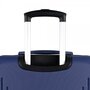 Gabol Clever (L) Blue 100 л валіза з пластику на 4 колесах синя
