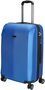 Enrico Benetti Atlanta Steel Blue M 72 л валіза з пластику на 4 колесах синя