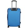 Enrico Benetti Atlanta Steel Blue M 72 л валіза з пластику на 4 колесах синя