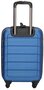 Enrico Benetti Little Rock Steel Blue S 39 л чемодан из пластика на 4 колесах синий