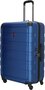 Enrico Benetti Little Rock Steel Blue L 120 л валіза з пластику на 4 колесах синя