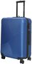 Enrico Benetti Louisville Steel Blue M 68 л чемодан из пластика на 4 колесах синий