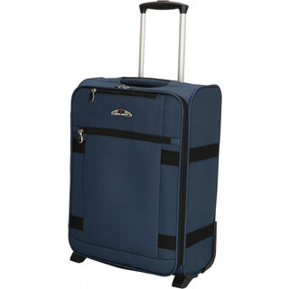 Enrico Benetti Orlando Navy S 30 л чемодан из полиэстера на 2 колесах синий