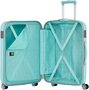 Titan Spotlight 69 л чемодан из ABS пластика на 4-х колесах бирюзовый