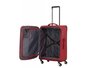 Travelite Kite 67/77 л чемодан из полиэстера на 4 колесах красный