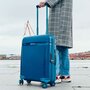 Epic  Zeleste 71 л чемодан из полипропилена на 4 колесах синий