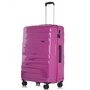 Epic Vision 103 л валіза з полікарбонату\ABS-пластику на 4 колесах фіолетова
