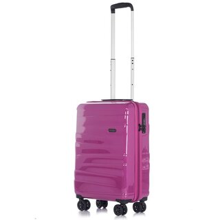 Epic Vision 39 л валіза з полікарбонату\ABS-пластику на 4 колесах фіолетова
