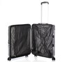 Epic Vision 67 л чемодан из поликарбоната\ABS-пластика на 4 колесах черный