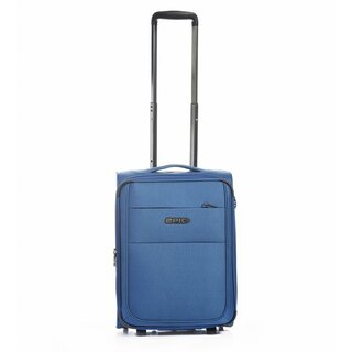 Epic Discovery Ultra Slim Max 38/43 л чемодан из полиэстера  на 2 колесах голубой