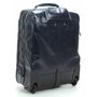 Piquadro BL SQUARE 37,54 л чемодан из натуральной кожи на 2 колесах синий