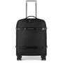 Piquadro Move2 35,5 л тканевый чемодан на 4-х колесах черный