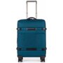 Piquadro Move2 53 л тканевый чемодан на 4-х колесах синий
