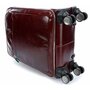 Piquadro BL SQUARE 32 л валіза з натуральної шкіри на 4-х колесах коричнева