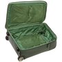 Piquadro SIGNO2 32 л тканевый чемодан на 2-х колесах зеленый