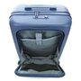 Piquadro SEEKER 35 л чемодан из поликарбоната на 4 колесах синий