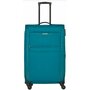 Travelite SUNNY BAY 86/98 л чемодан из полиэстера на 4 колесах синий