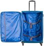 Carlton Morgan 90 л чемодан из полиэстера на 4-х колесах голубой