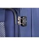 Carlton Martin 38/47 л  валіза з поліестеру на 4-х колесах темно-синя