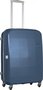 Carlton Pixel 67 л чемодан из полипропилена на 4-х колесах синий