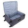IT Luggage ACCENTUATE 57 л чемодан из полиэстера на 4 колесах серый