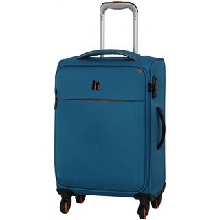 IT Luggage GLINT 32 л чемодан из полиэстера на 4 колесах голубой