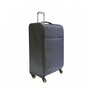IT Luggage GLINT 81 л валіза з поліестеру на 4 колесах сіра