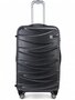 IT Luggage TIDAL 128/157 л валіза з ABS пластику на 4 колесах сіра