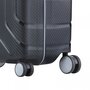 CarryOn Steward 70 л валіза з поліпропілену на 4 колесах чорна