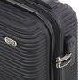 TravelZ Horizon 35 л чемодан из ABS-пластика на 4 колесах черный
