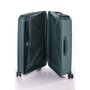 March Canyon 107 л чемодан из полипропилена на 4-х колесах серо-зеленый