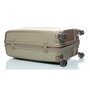 March Carree 124 л чемодан из полипропилена на 4-х колесах серебристо-бронзовый