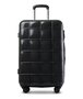 Echolac SQUARE PRO 83 л валіза з полікарбонату на 4 колесах чорна