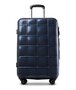 Echolac SQUARE PRO 83 л валіза з полікарбонату на 4 колесах синя