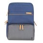 Echolac LORENZO 34 л міський рюкзак для ноутбука 17&quot; з поліестеру синій/сірий