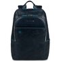 Piquadro Blue Square 15 л міський рюкзак з натуральної шкіри синій