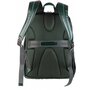 Piquadro Blue Square 15 л міський рюкзак з натуральної шкіри зелений