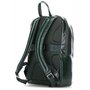 Piquadro Blue Square 18 л міський рюкзак для ноутбука з натуральної шкіри зелений