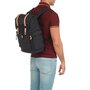 Piquadro BLADE 19 л міський текстильний рюкзак для ноутбука чорний