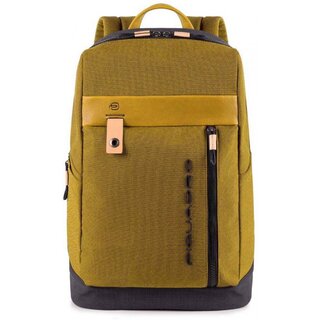Piquadro BLADE 21 л городской текстильный рюкзак для ноутбука желтый