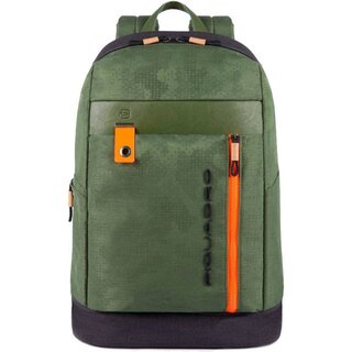Piquadro BLADE 21 л городской текстильный рюкзак для ноутбука зеленый