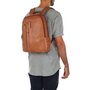 Piquadro PULSE 13 л міський рюкзак для ноутбука з натуральної шкіри коричневий