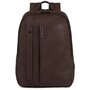 Piquadro PULSE 13 л міський рюкзак для ноутбука з натуральної шкіри темно-коричневий