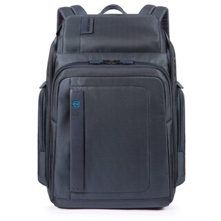Piquadro PULSE 25 л городской текстильный рюкзак для ноутбука темно-серый