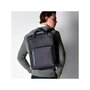 Piquadro PULSE 19 л міський текстильний рюкзак для ноутбука темно-синій
