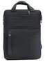 Piquadro PULSE 19 л міський текстильний рюкзак для ноутбука темно-сірий