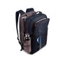 Piquadro PULSE 20 л міський текстильний рюкзак для ноутбука темно-синій