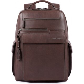Piquadro VOSTOK 26 л городской рюкзак для ноутбука из натуральной кожи коричневый