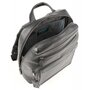 Piquadro VOSTOK 9 л городской рюкзак для ноутбука из натуральной кожи черный